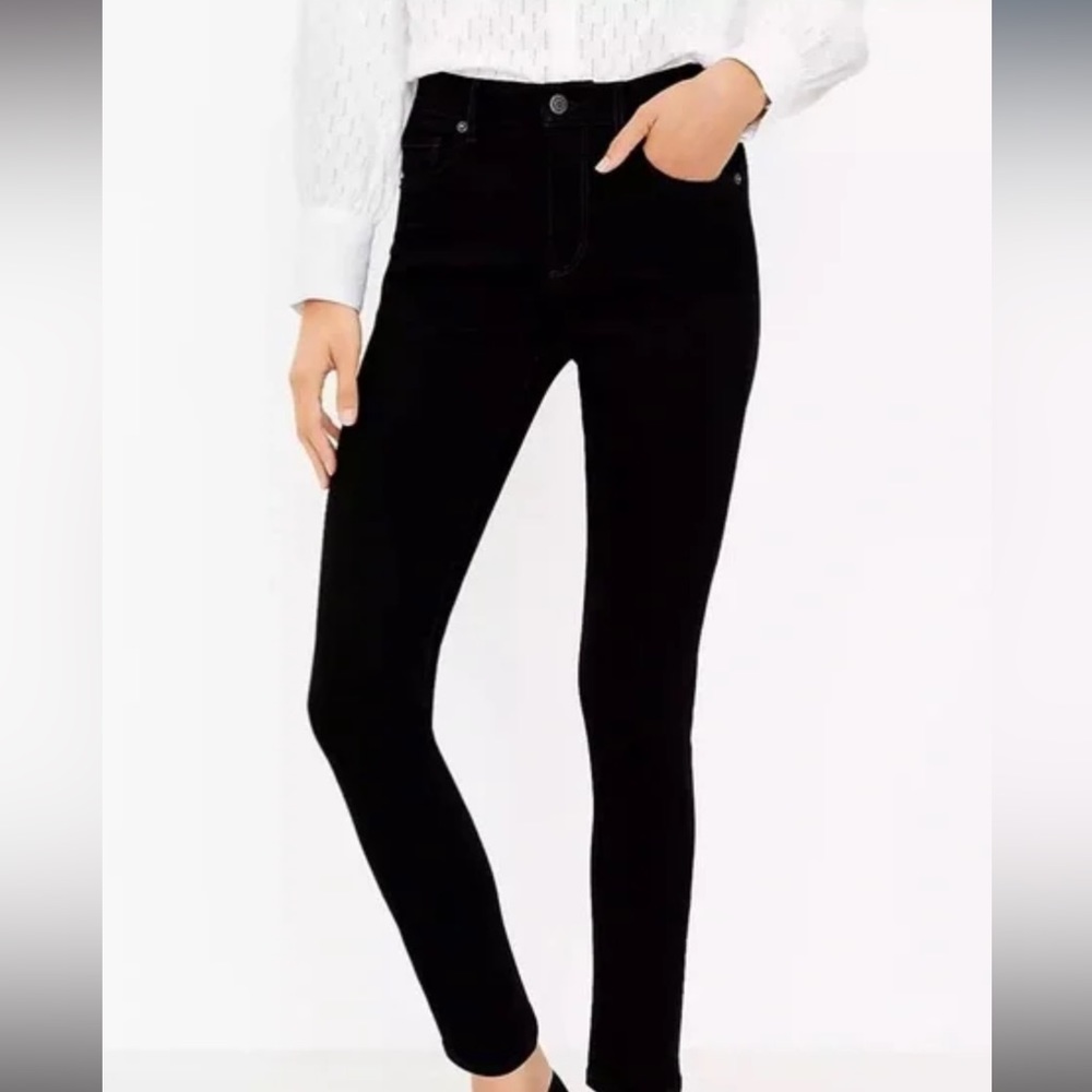 LOFT Leggings Black Skinny Jeans